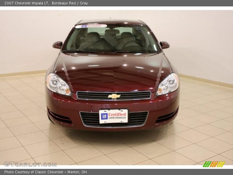 Bordeaux Red / Gray 2007 Chevrolet Impala LT