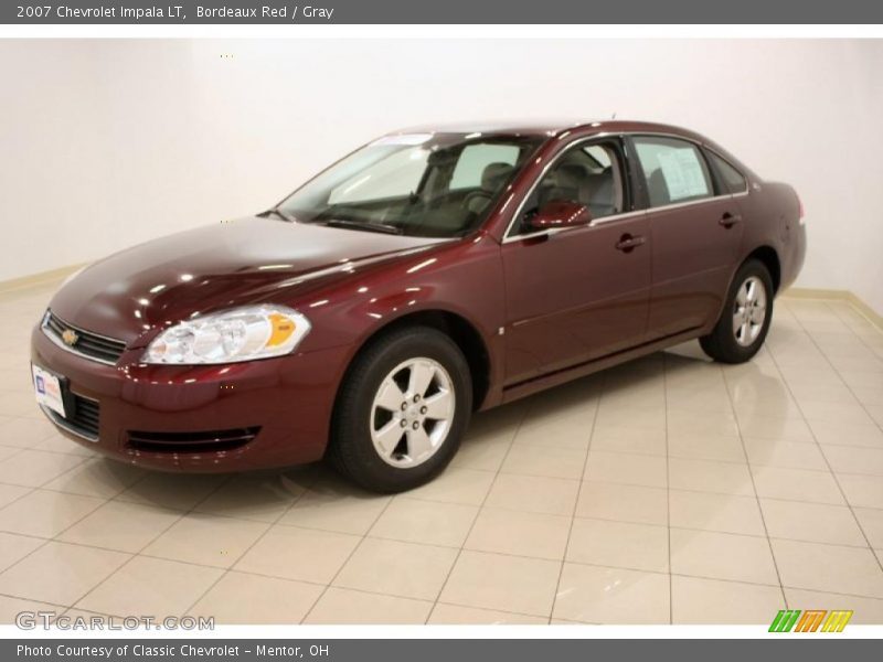 Bordeaux Red / Gray 2007 Chevrolet Impala LT