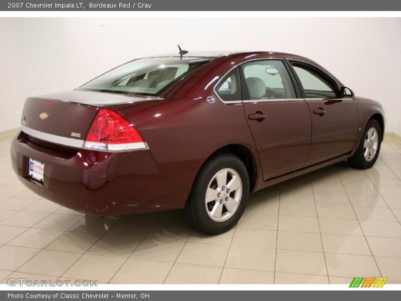 Bordeaux Red / Gray 2007 Chevrolet Impala LT