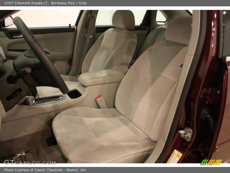 Bordeaux Red / Gray 2007 Chevrolet Impala LT