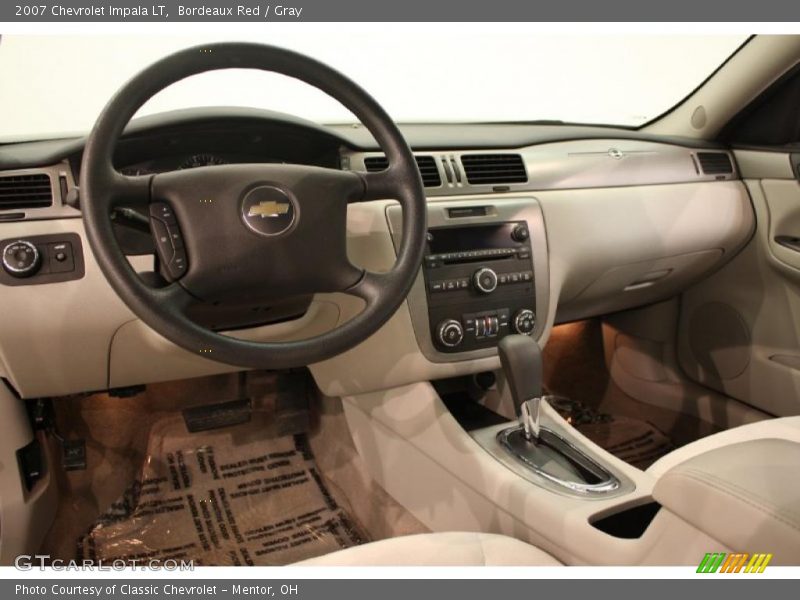 Bordeaux Red / Gray 2007 Chevrolet Impala LT