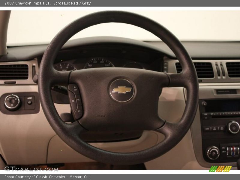 Bordeaux Red / Gray 2007 Chevrolet Impala LT