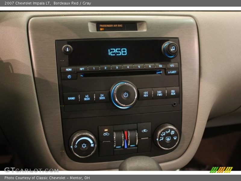 Bordeaux Red / Gray 2007 Chevrolet Impala LT