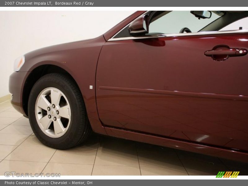 Bordeaux Red / Gray 2007 Chevrolet Impala LT