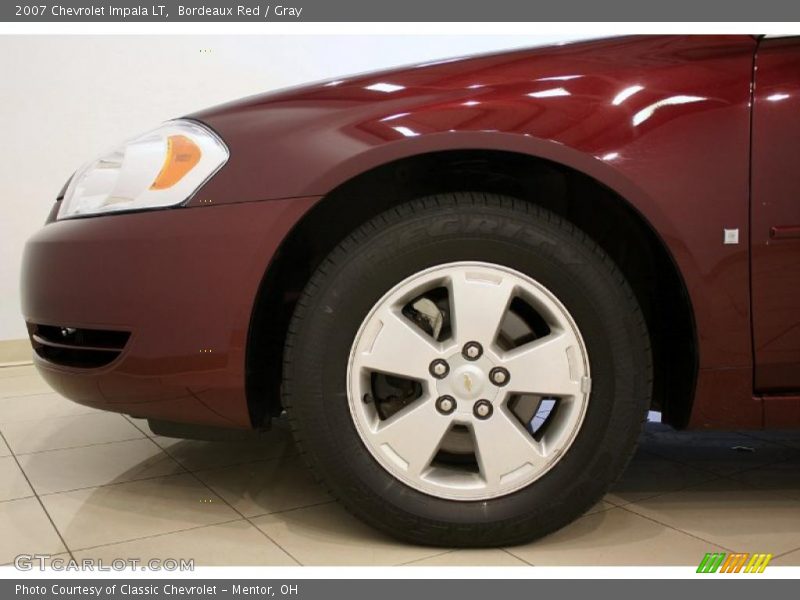 Bordeaux Red / Gray 2007 Chevrolet Impala LT