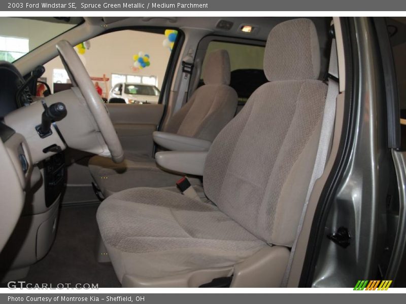 Spruce Green Metallic / Medium Parchment 2003 Ford Windstar SE