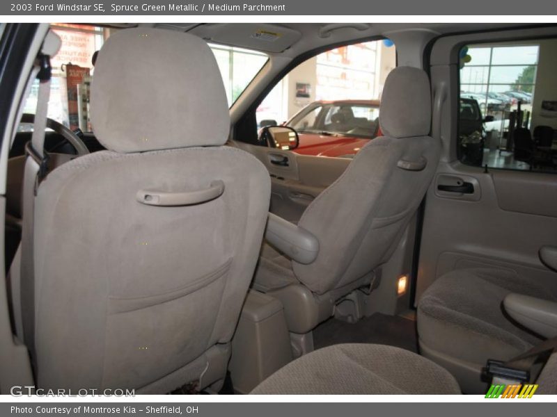 Spruce Green Metallic / Medium Parchment 2003 Ford Windstar SE