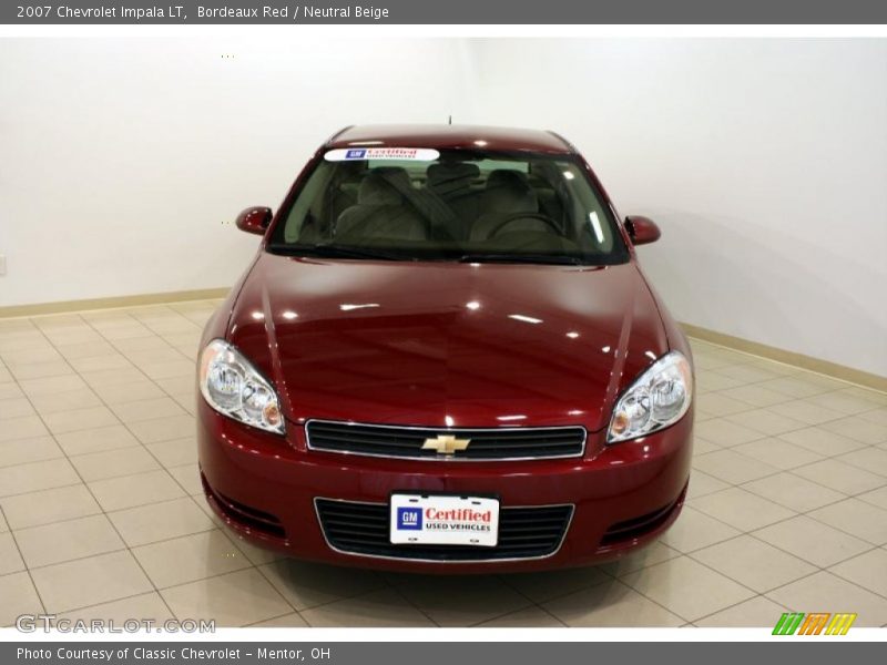 Bordeaux Red / Neutral Beige 2007 Chevrolet Impala LT