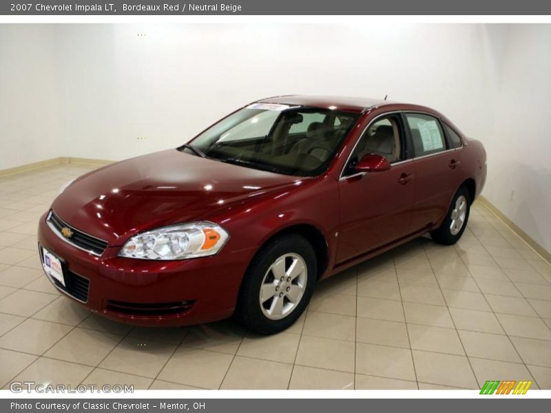 Bordeaux Red / Neutral Beige 2007 Chevrolet Impala LT