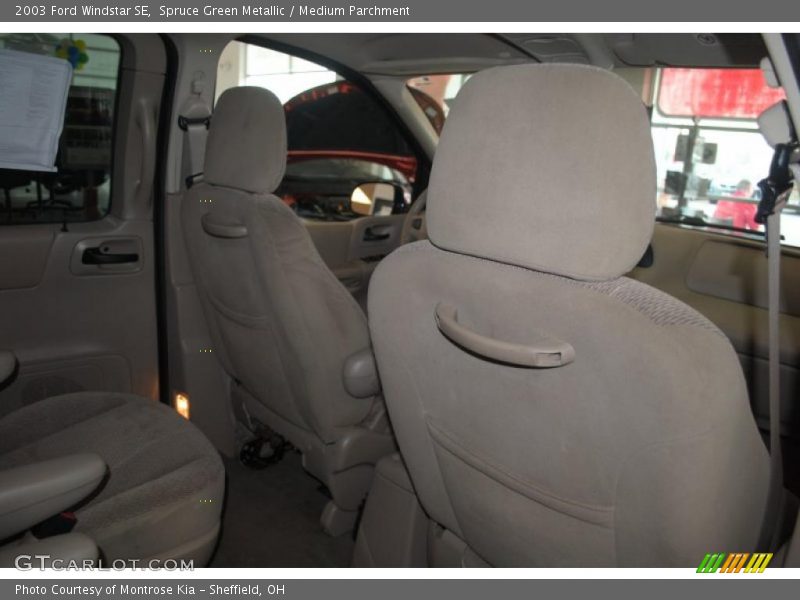 Spruce Green Metallic / Medium Parchment 2003 Ford Windstar SE