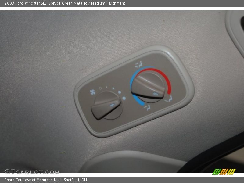 Spruce Green Metallic / Medium Parchment 2003 Ford Windstar SE