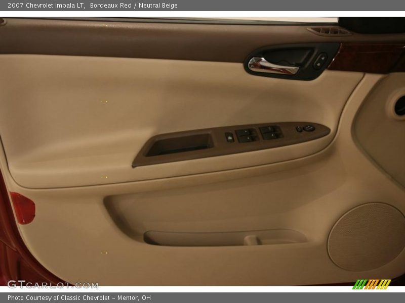 Bordeaux Red / Neutral Beige 2007 Chevrolet Impala LT