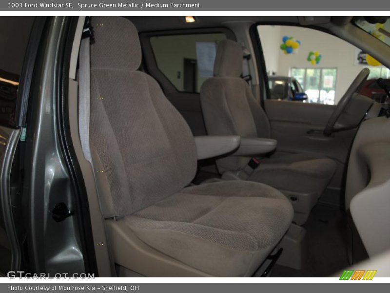 Spruce Green Metallic / Medium Parchment 2003 Ford Windstar SE