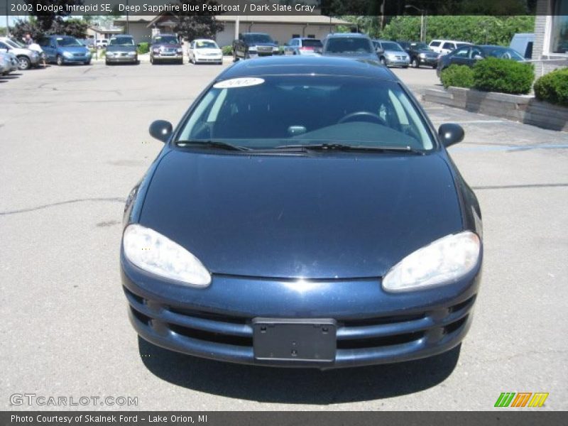 Deep Sapphire Blue Pearlcoat / Dark Slate Gray 2002 Dodge Intrepid SE