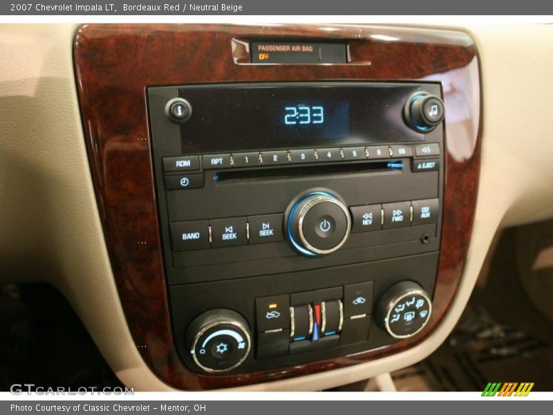 Bordeaux Red / Neutral Beige 2007 Chevrolet Impala LT