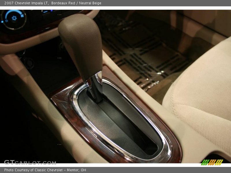 Bordeaux Red / Neutral Beige 2007 Chevrolet Impala LT