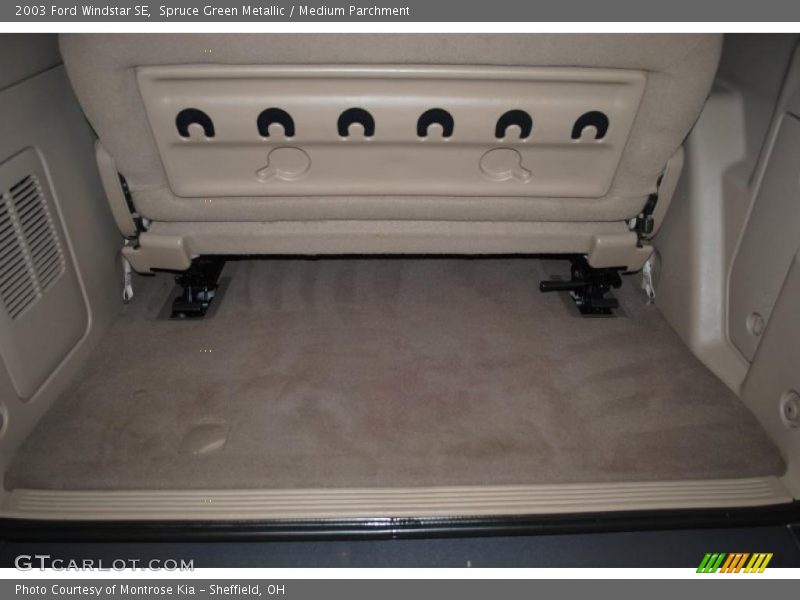 Spruce Green Metallic / Medium Parchment 2003 Ford Windstar SE