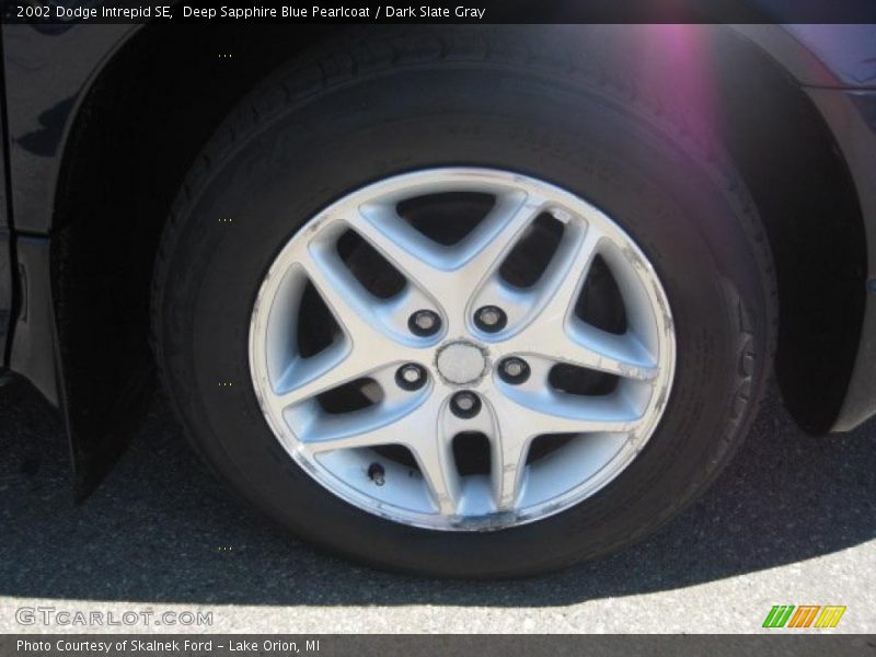 Deep Sapphire Blue Pearlcoat / Dark Slate Gray 2002 Dodge Intrepid SE