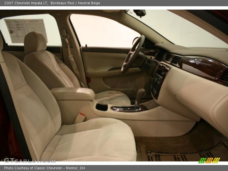Bordeaux Red / Neutral Beige 2007 Chevrolet Impala LT