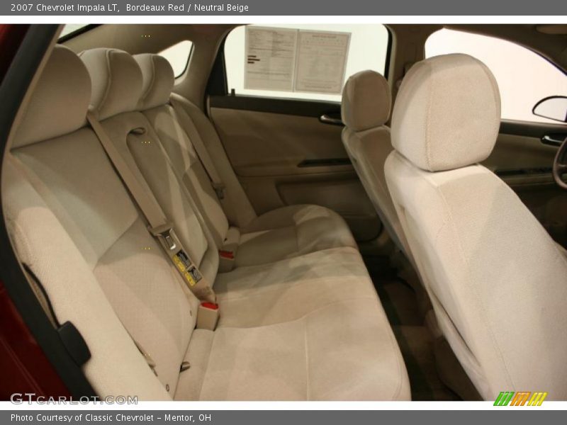 Bordeaux Red / Neutral Beige 2007 Chevrolet Impala LT