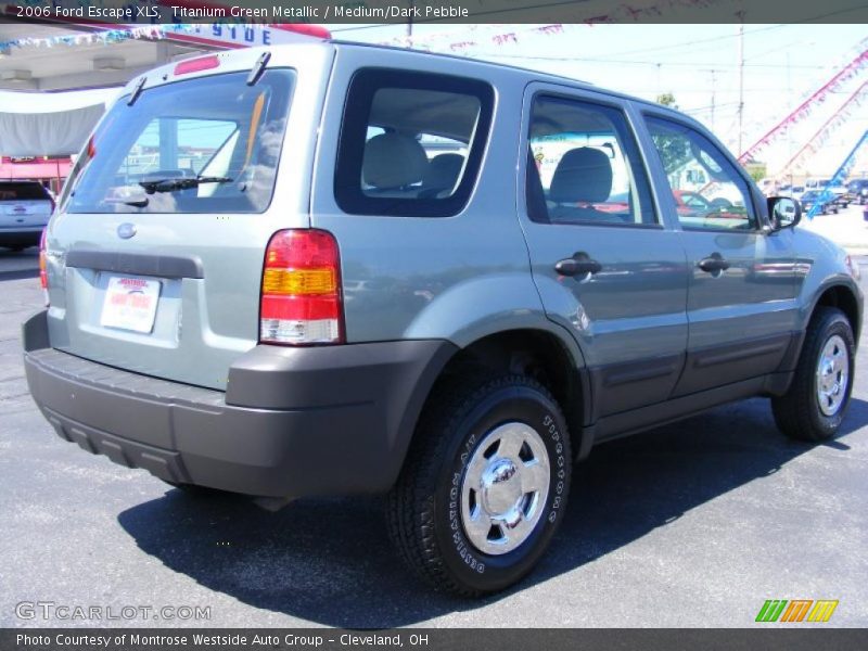 Titanium Green Metallic / Medium/Dark Pebble 2006 Ford Escape XLS