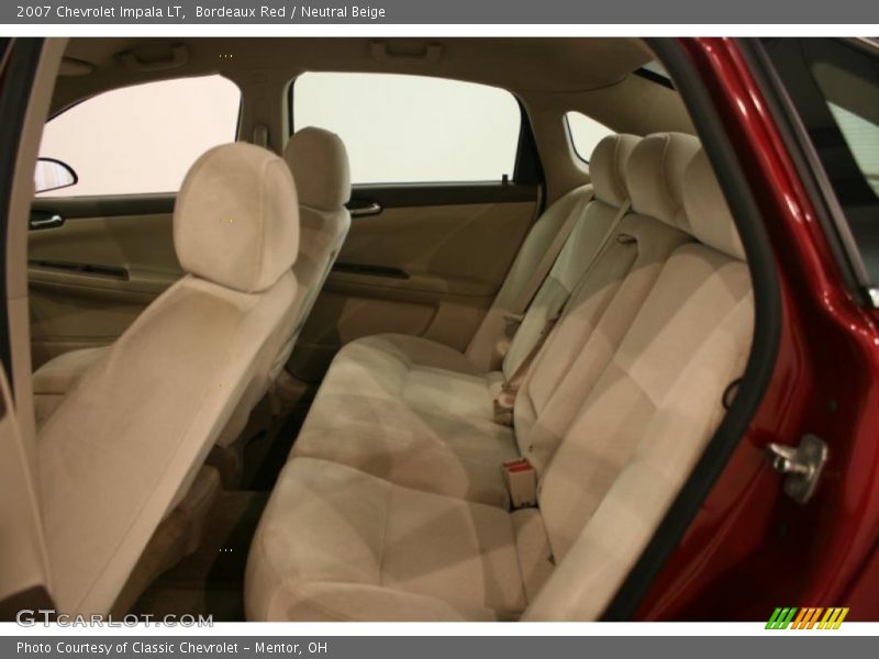 Bordeaux Red / Neutral Beige 2007 Chevrolet Impala LT