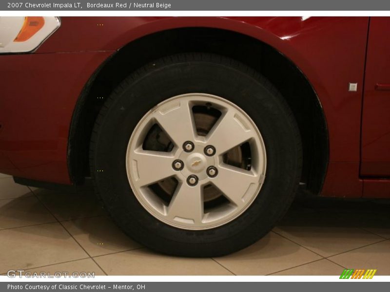 Bordeaux Red / Neutral Beige 2007 Chevrolet Impala LT