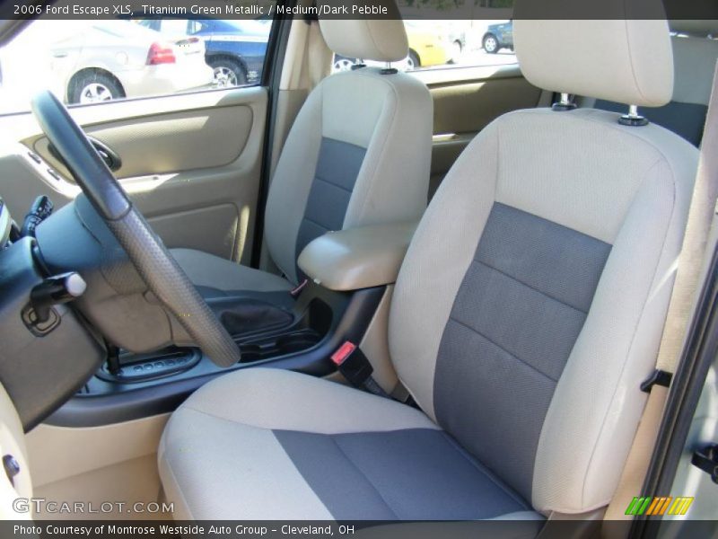 Titanium Green Metallic / Medium/Dark Pebble 2006 Ford Escape XLS