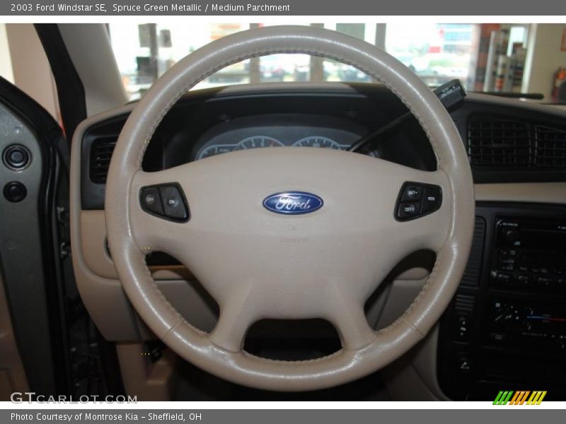 Spruce Green Metallic / Medium Parchment 2003 Ford Windstar SE