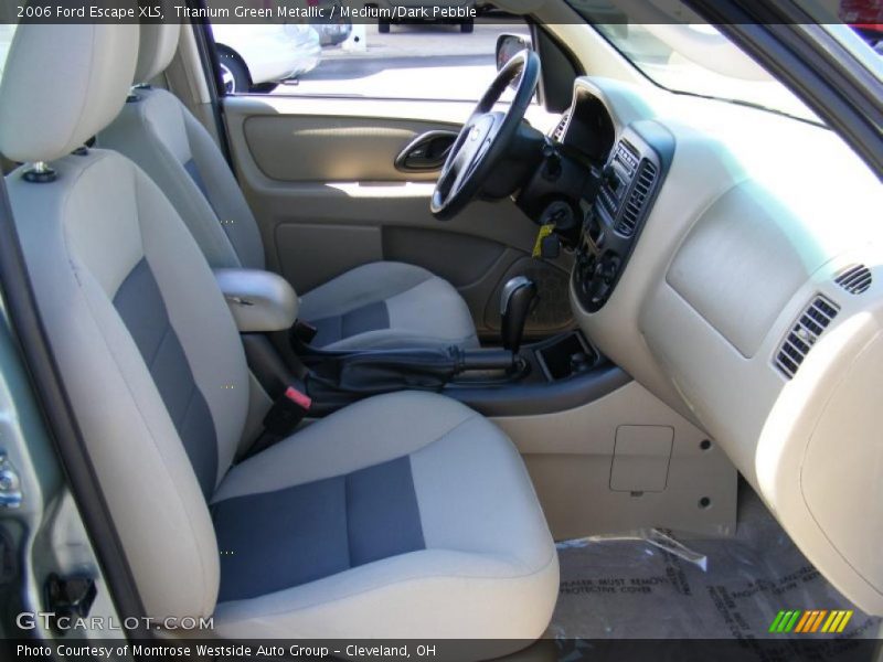 Titanium Green Metallic / Medium/Dark Pebble 2006 Ford Escape XLS