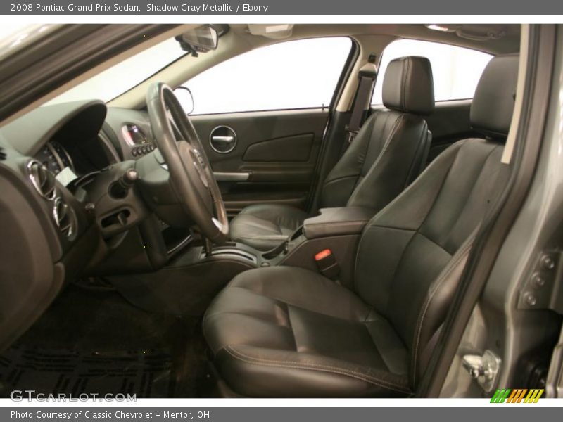 Shadow Gray Metallic / Ebony 2008 Pontiac Grand Prix Sedan