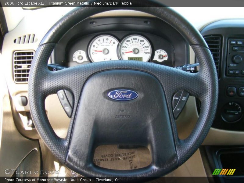 Titanium Green Metallic / Medium/Dark Pebble 2006 Ford Escape XLS