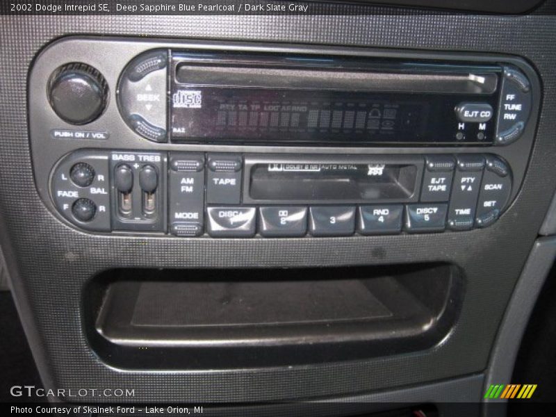 Deep Sapphire Blue Pearlcoat / Dark Slate Gray 2002 Dodge Intrepid SE