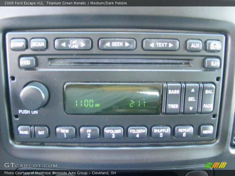 Titanium Green Metallic / Medium/Dark Pebble 2006 Ford Escape XLS