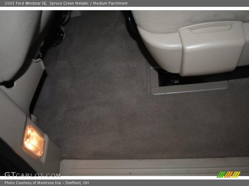 Spruce Green Metallic / Medium Parchment 2003 Ford Windstar SE