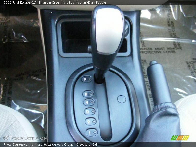 Titanium Green Metallic / Medium/Dark Pebble 2006 Ford Escape XLS