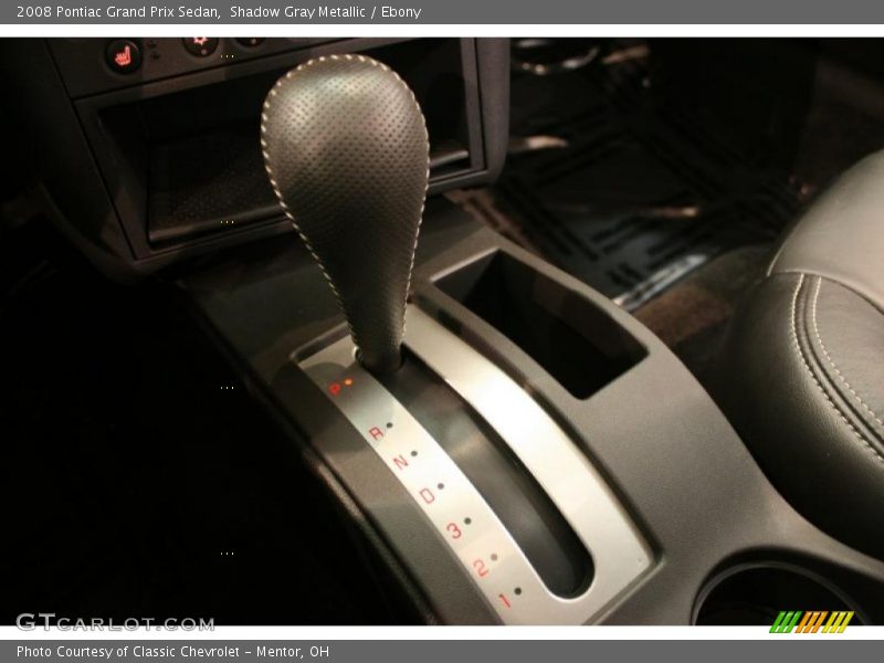 Shadow Gray Metallic / Ebony 2008 Pontiac Grand Prix Sedan