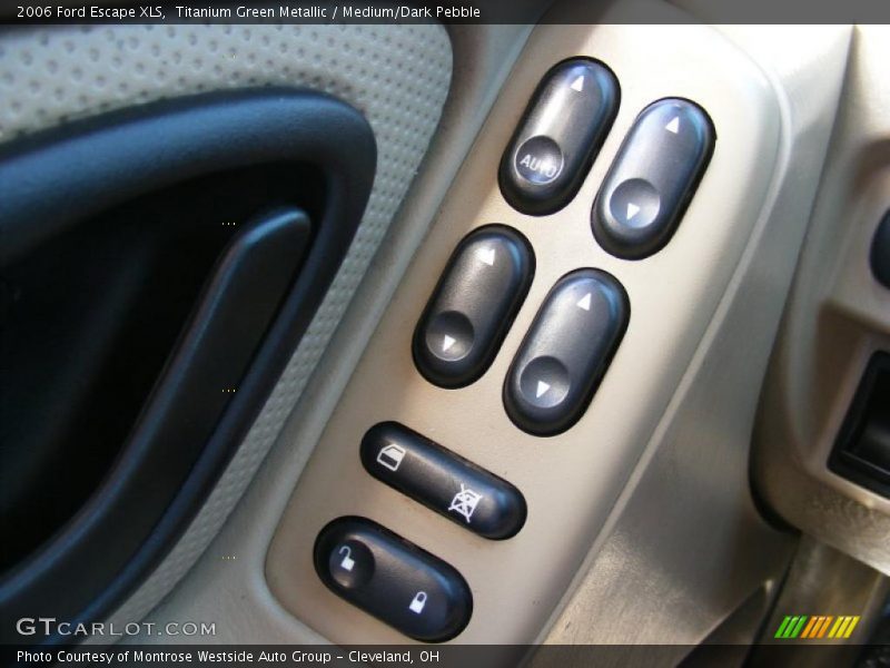 Titanium Green Metallic / Medium/Dark Pebble 2006 Ford Escape XLS