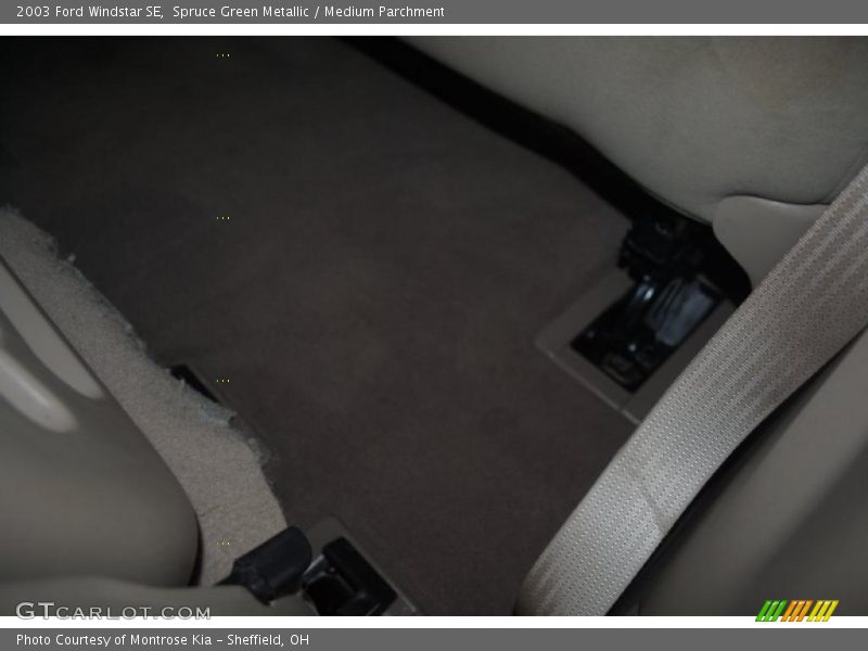 Spruce Green Metallic / Medium Parchment 2003 Ford Windstar SE