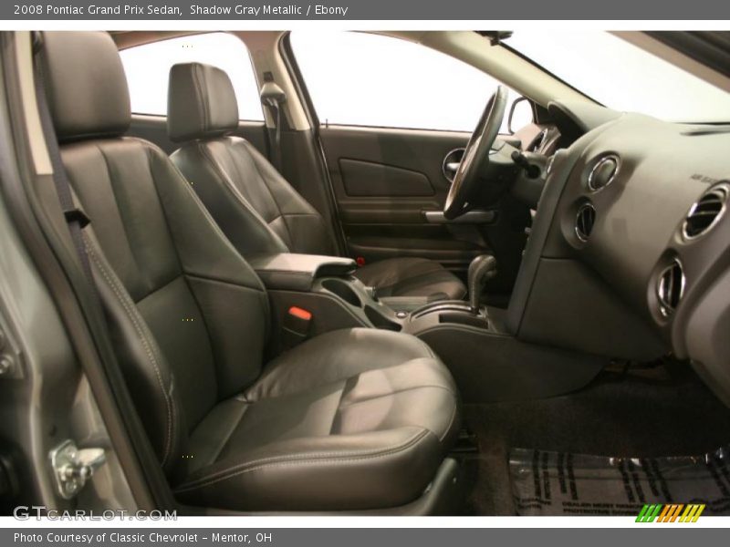 Shadow Gray Metallic / Ebony 2008 Pontiac Grand Prix Sedan