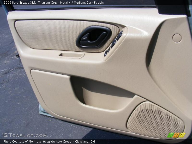 Titanium Green Metallic / Medium/Dark Pebble 2006 Ford Escape XLS