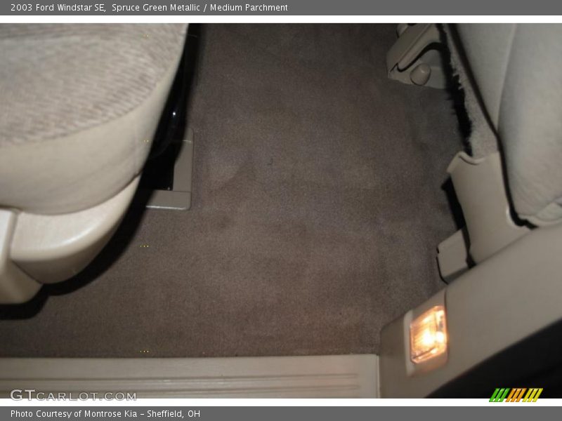 Spruce Green Metallic / Medium Parchment 2003 Ford Windstar SE