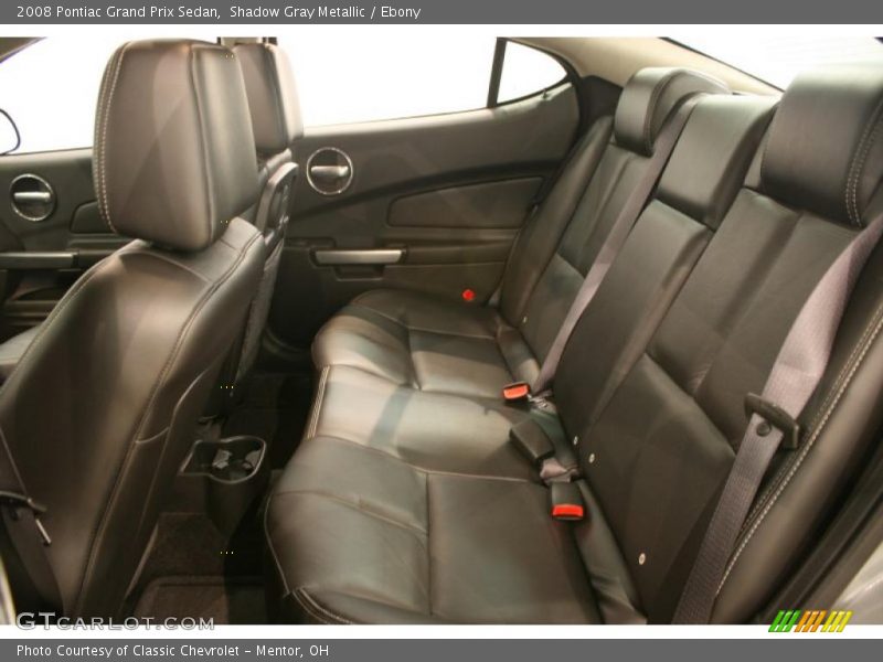 Shadow Gray Metallic / Ebony 2008 Pontiac Grand Prix Sedan