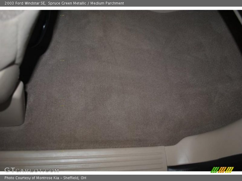 Spruce Green Metallic / Medium Parchment 2003 Ford Windstar SE