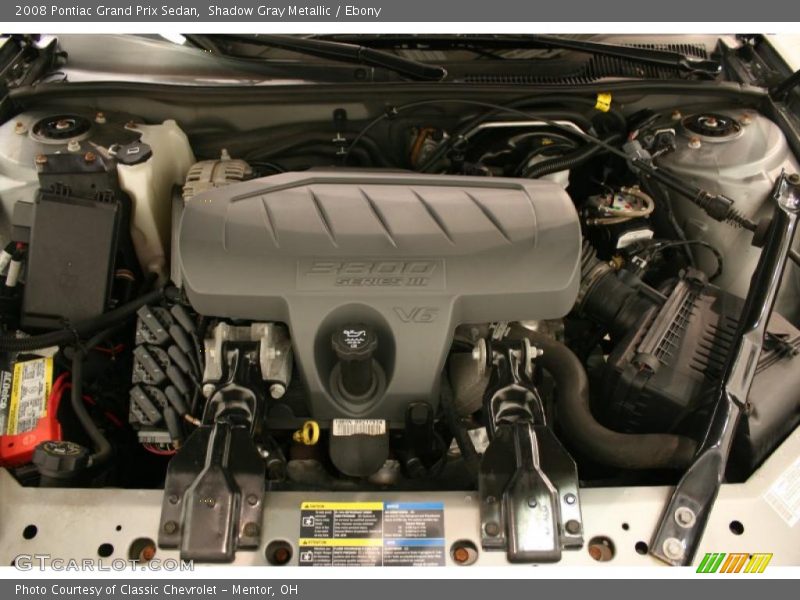 Shadow Gray Metallic / Ebony 2008 Pontiac Grand Prix Sedan