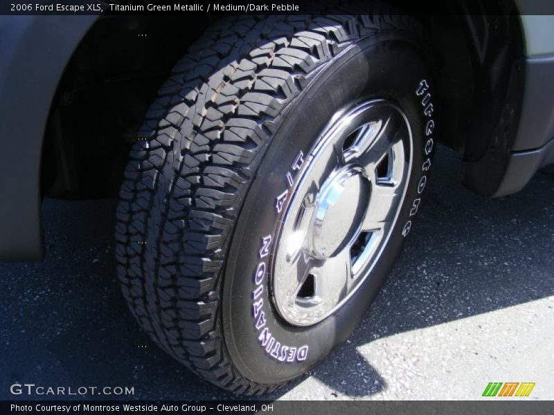 Titanium Green Metallic / Medium/Dark Pebble 2006 Ford Escape XLS