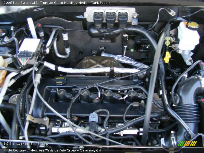 Titanium Green Metallic / Medium/Dark Pebble 2006 Ford Escape XLS