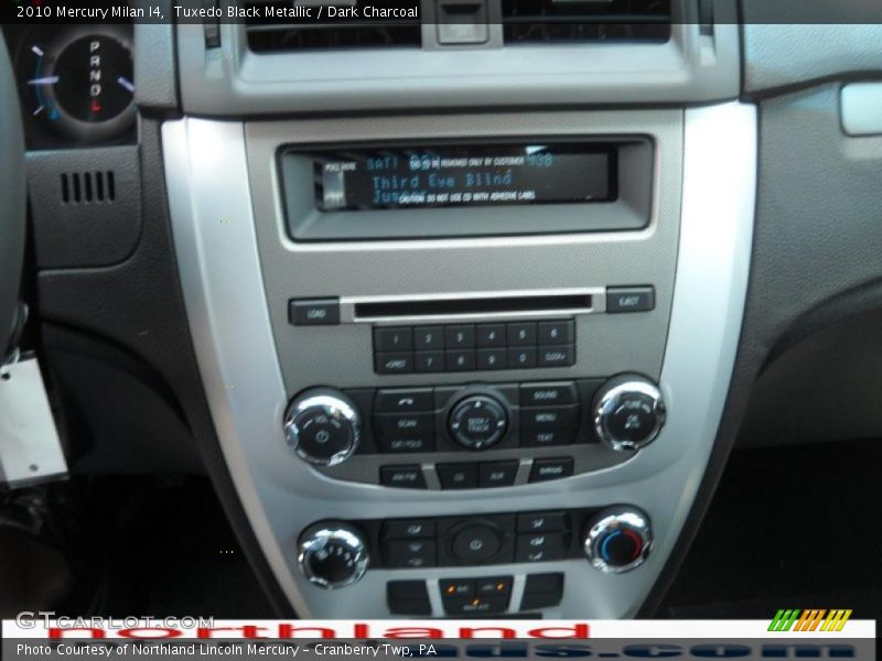 Tuxedo Black Metallic / Dark Charcoal 2010 Mercury Milan I4