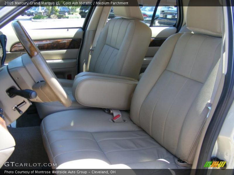 Gold Ash Metallic / Medium Parchment 2005 Mercury Grand Marquis LS