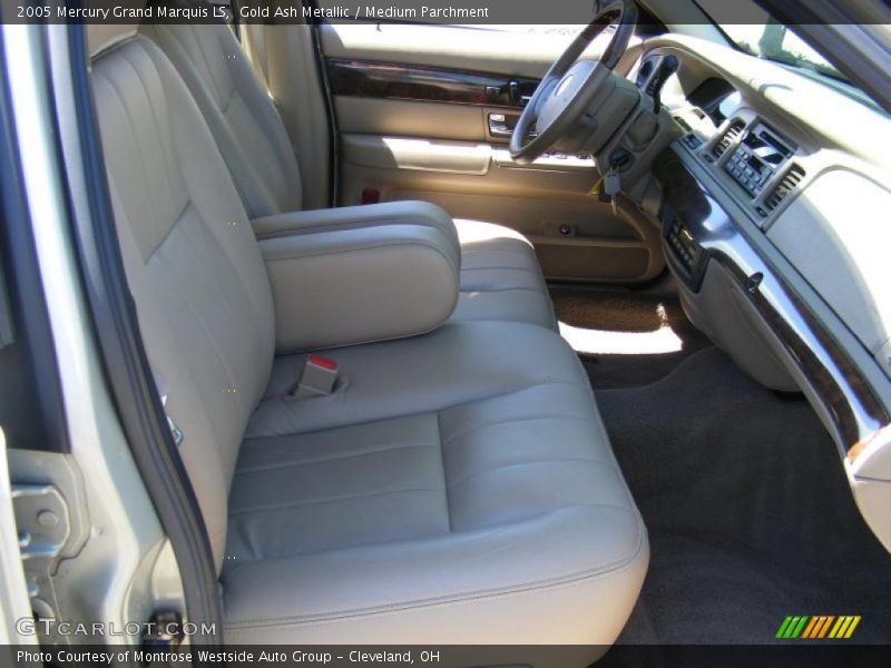 Gold Ash Metallic / Medium Parchment 2005 Mercury Grand Marquis LS